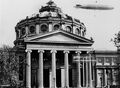 Fig01 Zeppelin Flying Over The Atheneum In Bucharest In 1938.