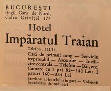 Hotel Imparatul Traian, anii '20